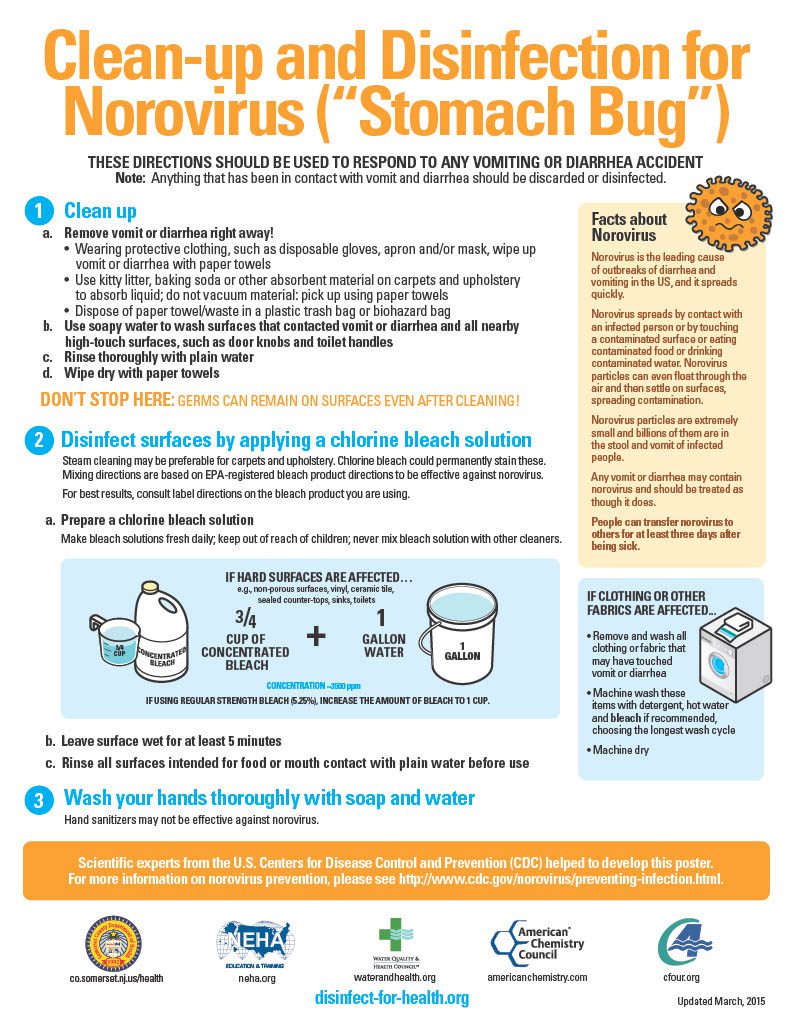Cleaning Vomit Procedure At Dorla Walker Blog